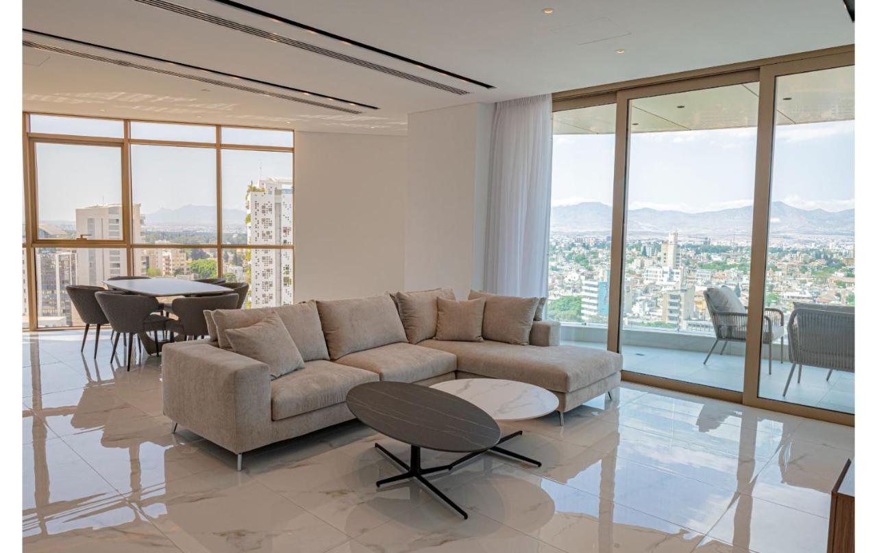 360 Nicosia - Luxury Apartment Panoramic View Экстерьер фото
